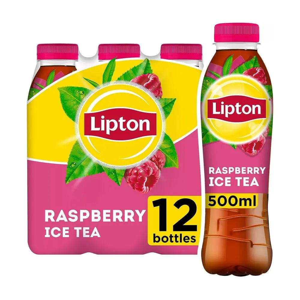 Lipton-Raspberry-Iced-Tea-500ml-Pack-of-12 Lipton Raspberry Iced Tea 500ml Pack of 12