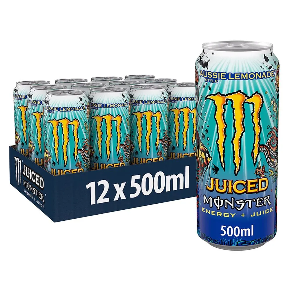 Monster-Energy-Juiced-Aussie-Style-Lemonade-Energy-Drink-500ml-Pack-of-12 Monster Energy Juiced Aussie Style Lemonade Energy Drink 500ml – Pack of 12 - Image 1