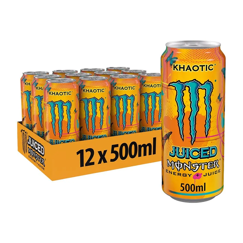 Monster-Energy-Juiced-Khaotic-Energy-Drink-500ml-Pack-of-12 Monster Energy Juiced Khaotic Energy Drink 500ml – Pack of 12 - Image 1