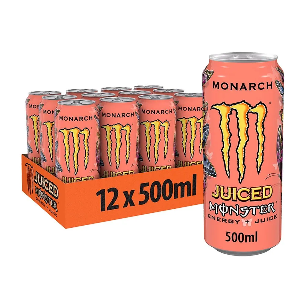 Monster-Energy-Juiced-Monarch-Energy-Drink-500ml-Pack-of-12 Monster Energy Juiced Monarch Energy Drink 500ml – Pack of 12 - Image 1