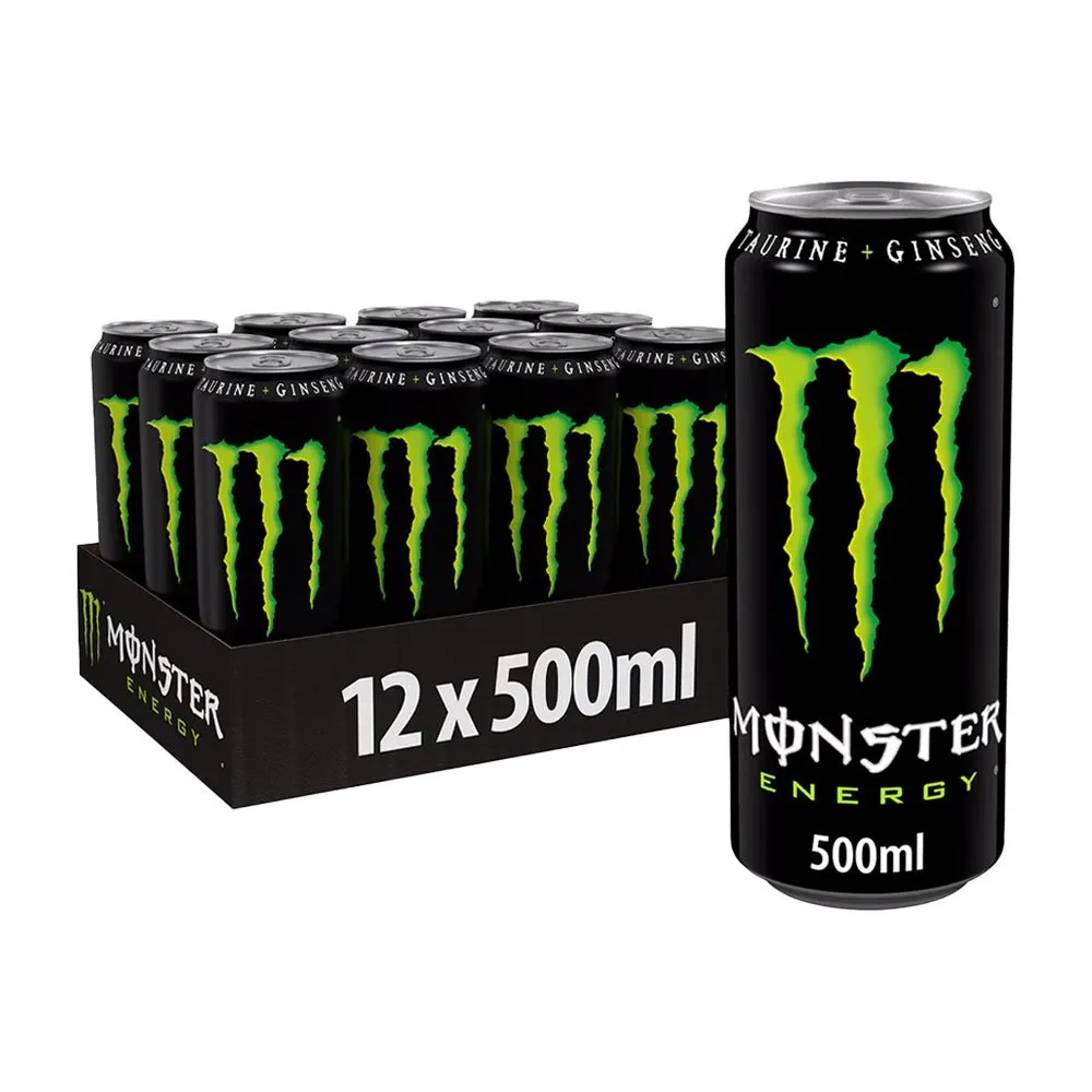 Monster-Energy-Original-Green-Energy-Drink-500ml-Pack-of-12 Monster Energy Original Green Energy Drink 500ml – Pack of 12 - Image 1