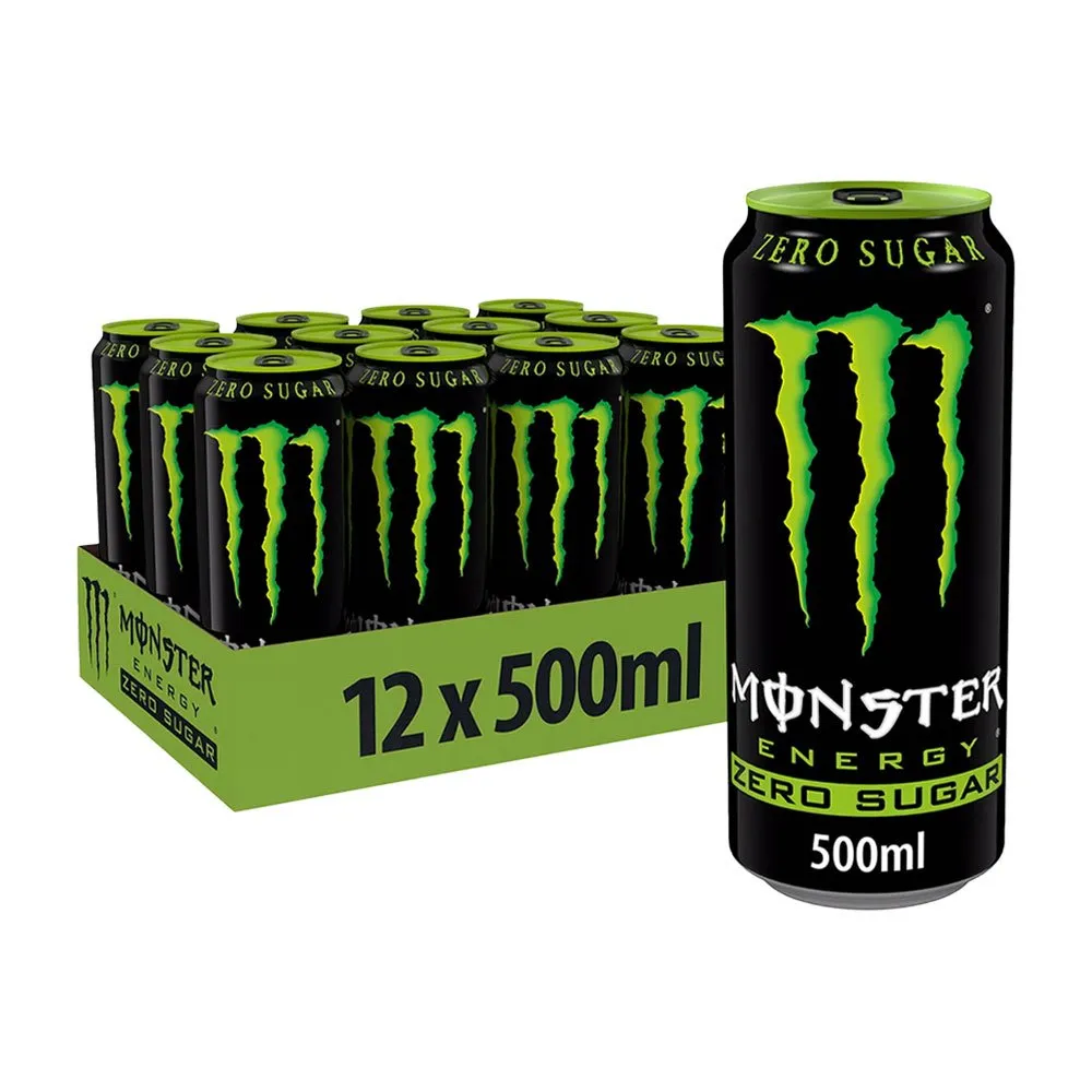 Monster-Energy-Zero-Sugar-Energy-Drink-500ml-Pack-of-12 Monster Energy Zero Sugar Energy Drink 500ml – Pack of 12 - Image 1