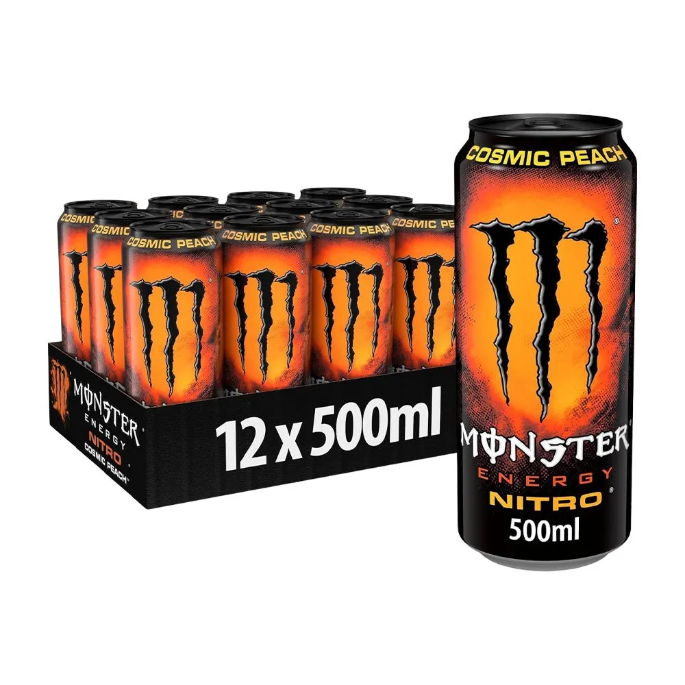 Monster-Nitro-Cosmic-Peach-Energy-Drink-500ml-Pack-of-12 Monster Nitro Cosmic Peach Energy Drink 500ml – Pack of 12 - Image 1
