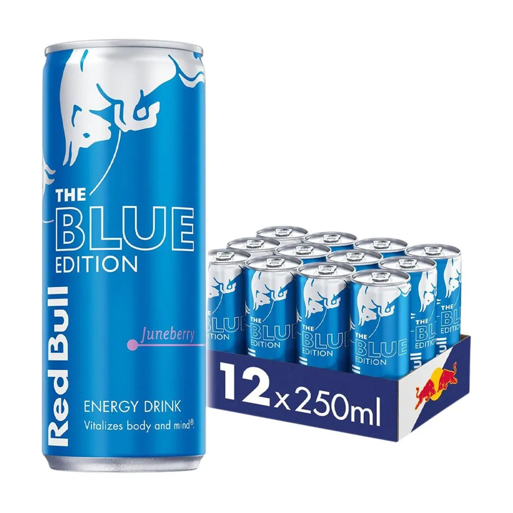 Red-Bull-Blue-Edition-Juneberry-Energy-Drink-250ml-Pack-of-12 Red Bull Blue Edition Juneberry Energy Drink 250ml – Pack of 12 - Image 1