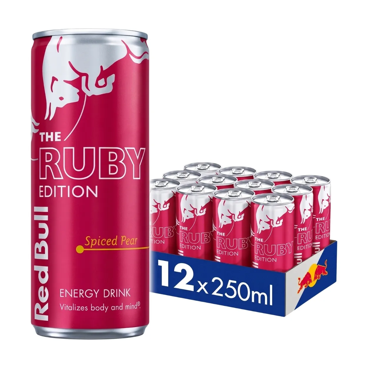 Red-Bull-Ruby-Edition-Spiced-Pear-Energy-Drink-250ml-Pack-of-12 Red Bull Ruby Edition Spiced Pear Energy Drink 250ml – Pack of 12 - Image 1