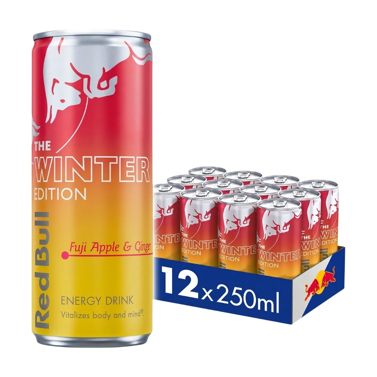 Red-Bull-Winter-Edition-Fuji-Apple-&-Ginger-Energy-Drink-250ml-Pack-of-12 Red Bull Winter Edition Fuji Apple & Ginger Energy Drink 250ml – Pack of 12 - Image 1