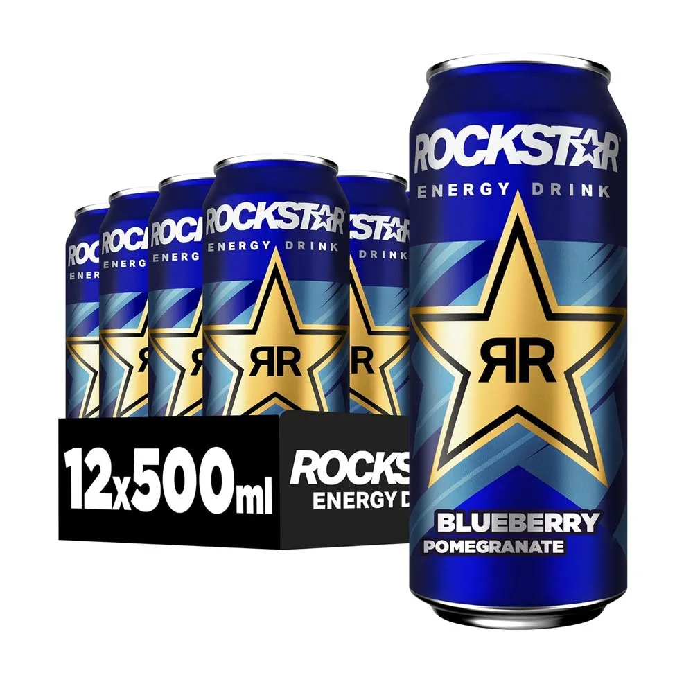 Rockstar-Blueberry-Pomegranate-Energy-Drink-500ml-Pack-of-12 Rockstar Blueberry Pomegranate Energy Drink 500ml – Pack of 12 - Image 1