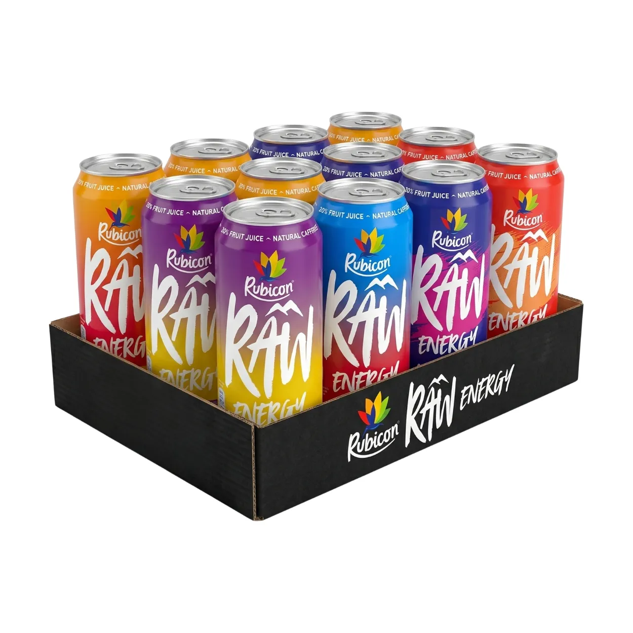 Rubicon-Raw-Assorted-Flavours-Energy-Drink-500ml-Pack-of-12-2026 Rubicon Raw Assorted Flavours Energy Drink 500ml – Pack of 12 - Image 1