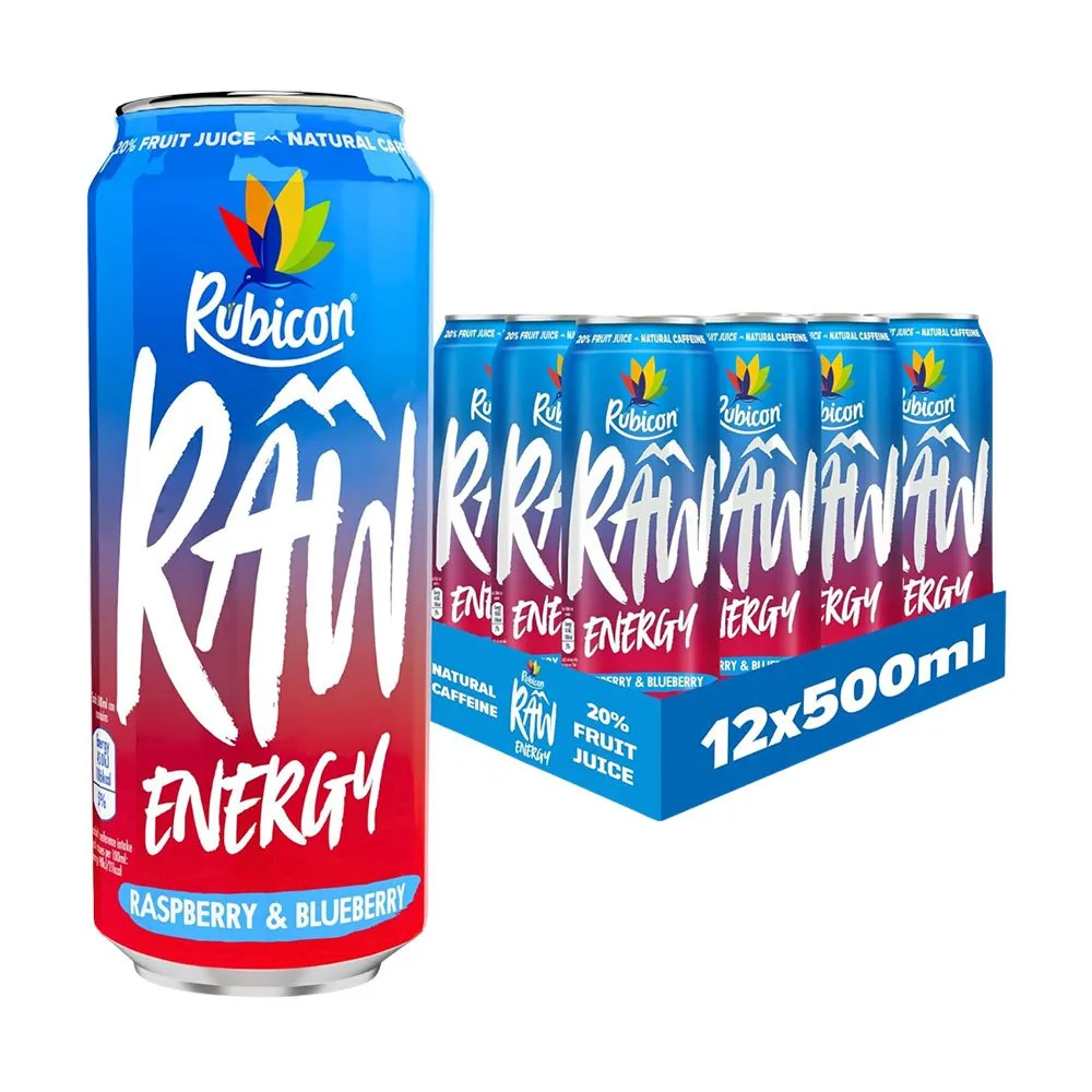 Rubicon-Raw-Raspberry-&-Blueberry-Energy-Drink-500ml-Pack-of-12 Rubicon Raw Raspberry & Blueberry Energy Drink 500ml – Pack of 12 - Image 1